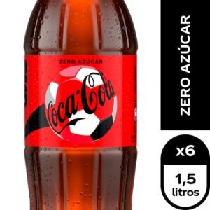 Pack 6 Unidades Coca Cola Zero 1,5 lts