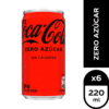 Coca-Cola Zero Azúcar 6 x 220 ml.
